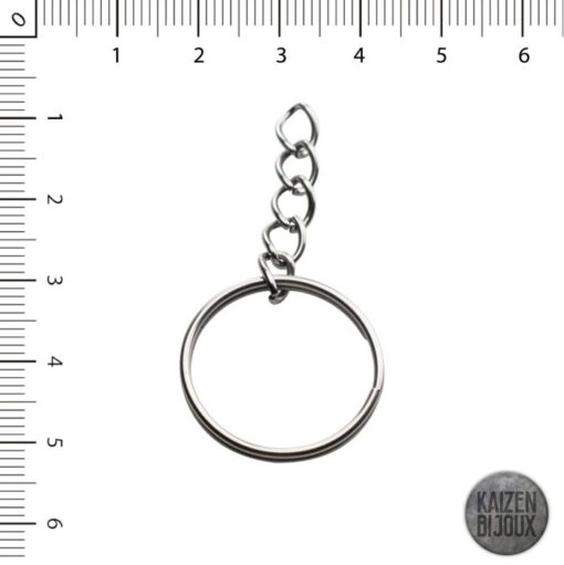 Sinfín con Cadena Niquel 20mm interno