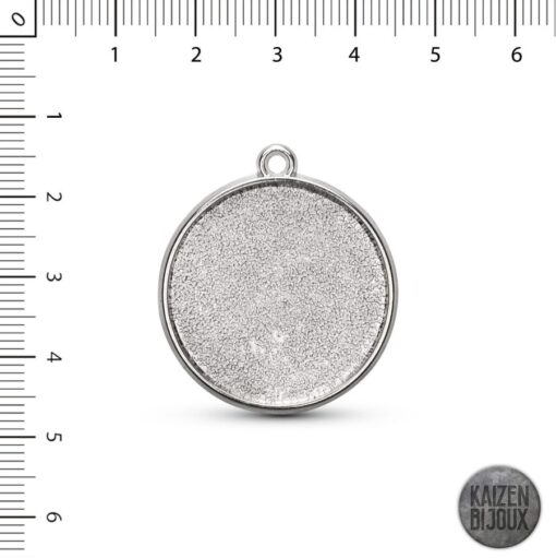Base medalla 27mm Simple Faz