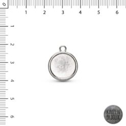 Base medalla 14mm Doble Faz