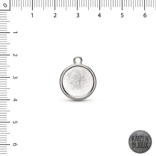 Base medalla 14mm Doble Faz