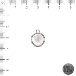 Base medalla 10,5mm Doble Faz