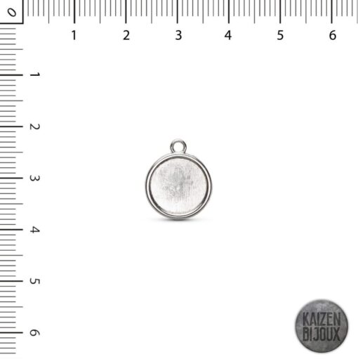 Base medalla 10,5mm Doble Faz
