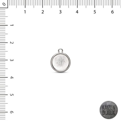 Base medalla 8,5mm Doble Faz