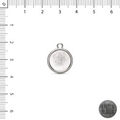Base medalla 12mm Simple Faz