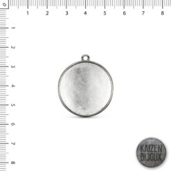 Base medalla 27mm Doble Faz