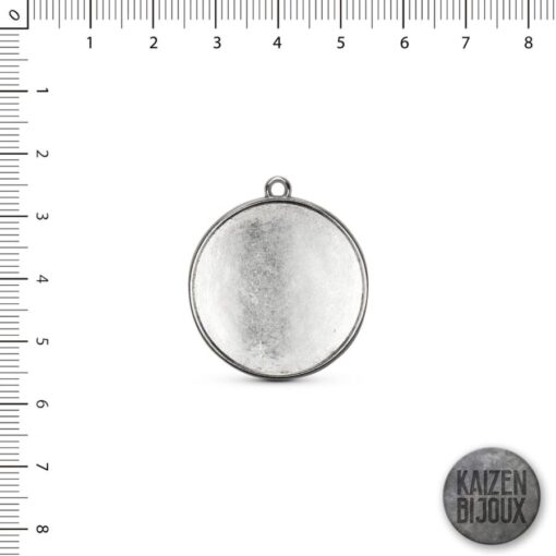 Base medalla 27mm Doble Faz