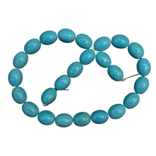 Piedras Reconstituidas Oval 12*16 Turquesa - Image 3
