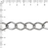 Cadena Aluminio Romboidal punteada