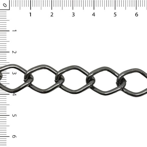 Cadena Aluminio Rombo Peltre