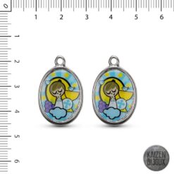 Angel de la guarda nene 18 x 23mm