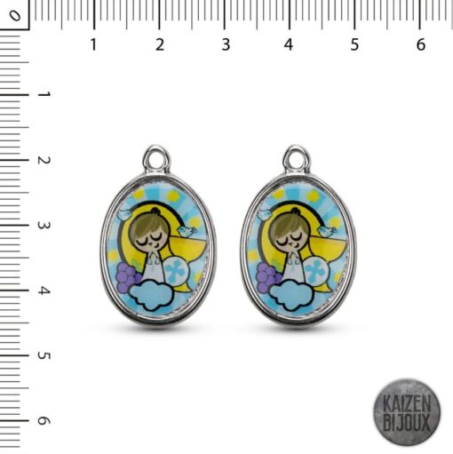 Angel de la guarda nene 18 x 23mm