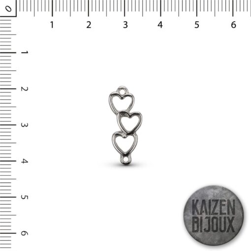 Corazon Triple Pulsera