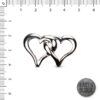 Corazon doble calado 37mm