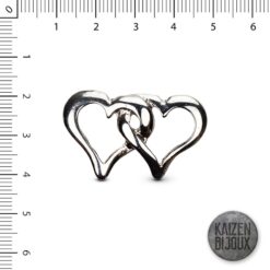 Corazon doble calado 37mm