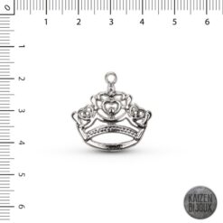 Dije Corona princesa 25mm