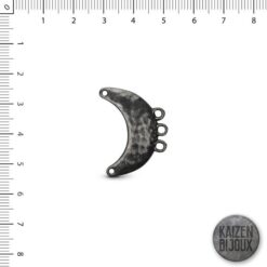 Cuello Rustico 3 Enganches Patinado