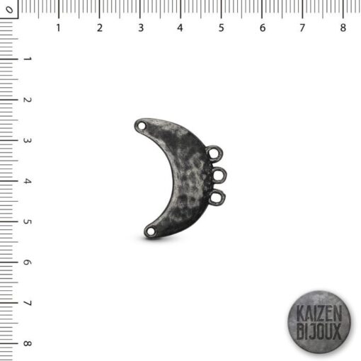 Cuello Rustico 3 Enganches Patinado
