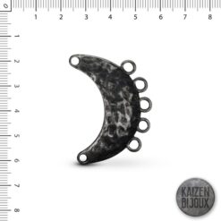 Cuello Rustico 5 Enganches Patinado