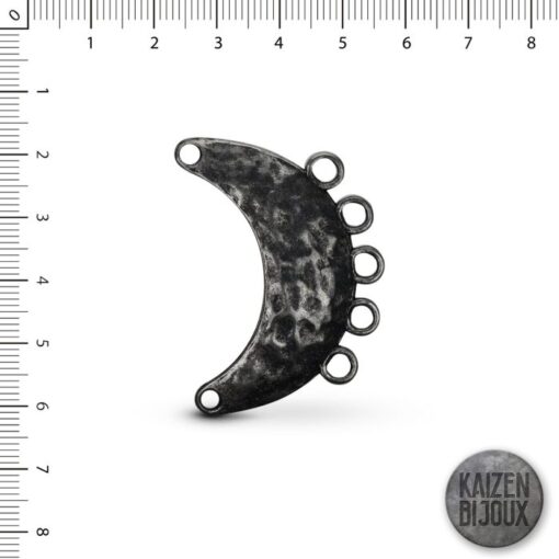 Cuello Rustico 5 Enganches Patinado