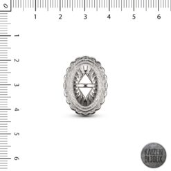 Alternative view of Pasante Choker oval chico