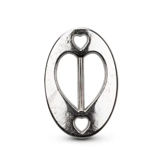 Pasante OVAL Corazón Triple