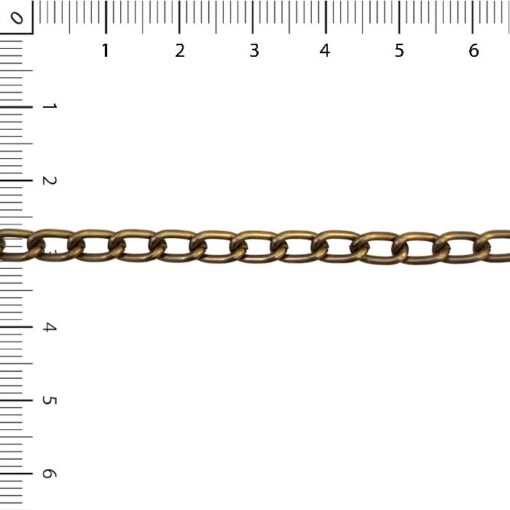 Cadena Aluminio Groumet Bronce