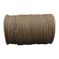 Soga 7mm ROLLO Yute con Negro