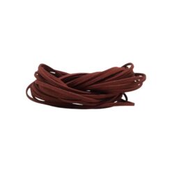 Cinta de Gamuza 3mm Marron Rojizo