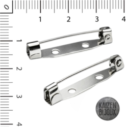 Base Prendedor 30mm níq.