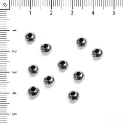 Alternative view of Cuentas Metal niquel 6mm