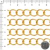 Chanel 1.6mm dorada
