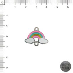 Dije Arcoiris doble agarre