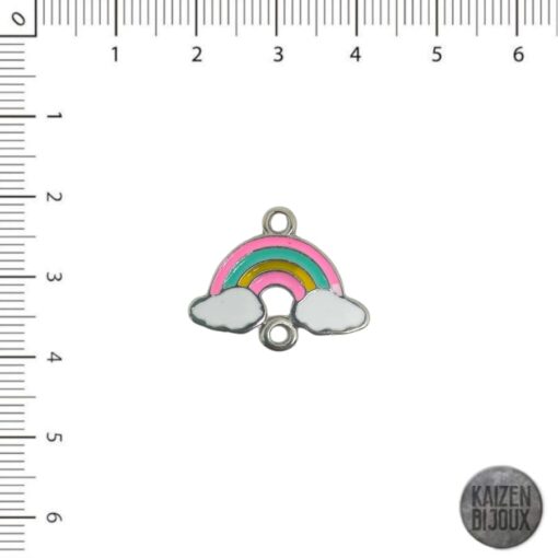 Dije Arcoiris doble agarre
