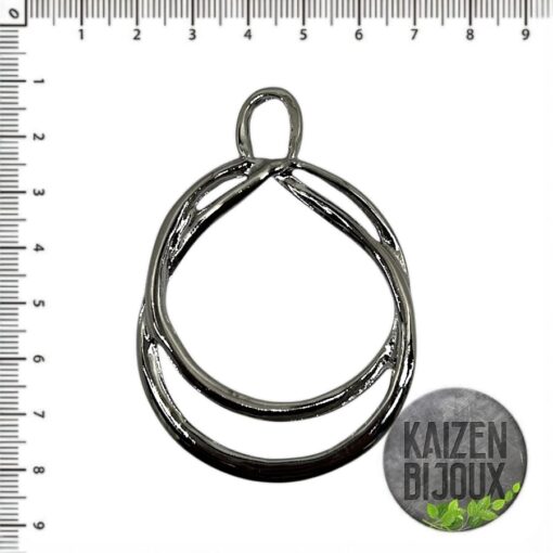Dije Argollas Enlazadas