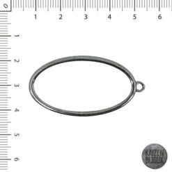 Dije Silueta Oval 50 x 26mm