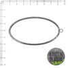 Dije Silueta Oval 70 x 37mm