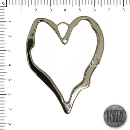 Corazon silueta rustica love