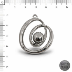 Silueta Caracol con perla