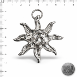 Dije Sol con espiral