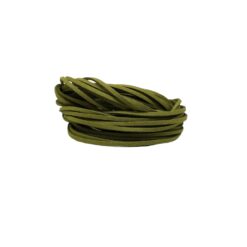 Cinta de Gamuza 3mm Verde Aceituna