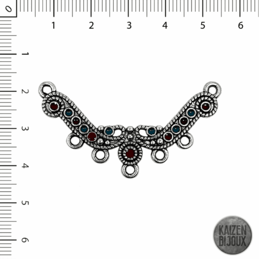 Cuello esmaltado 5 enganches