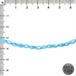Gota Mini Cristal Celeste Bebe Tornasolado