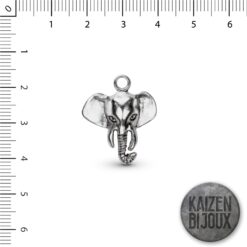 Dije cabeza de elefante