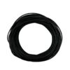 Cordón con alma Negro Brillante