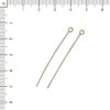 Alfiler 5cm bronce c/rulo