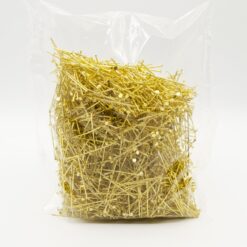 Alfileres 3cm Dorado c/tope