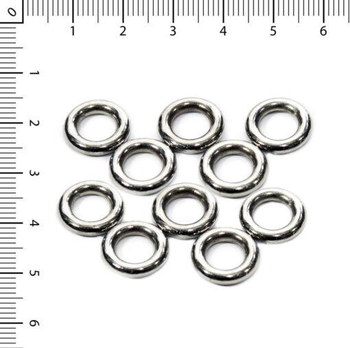 Arandelas cerradas de 14,5mm ext. niquel