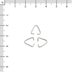Argolla Triangular para llavero