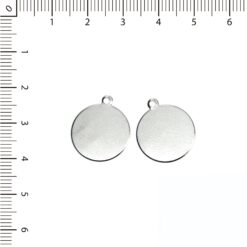 Base Medalla 17mm Níq.