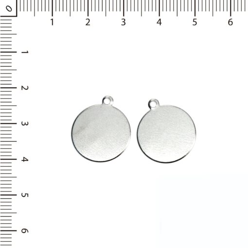 Base Medalla 17mm Níq.
